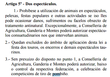 articulo 5 ley galicia