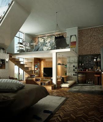 Loft Moderno y Minimalista