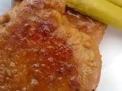 Solomillo Salsa Soja Mostaza, acompañado Espárragos Verdes