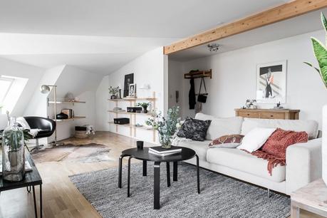 sillas comedor madera estilo escandinavo decoración comedores comedor nórdico comedor mesa redonda comedor en ático Comedor de planta circular blog decoración nórdica 