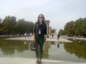 Outfit pantalón verde zara topitos