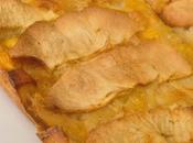 Tarta manzana melocotón