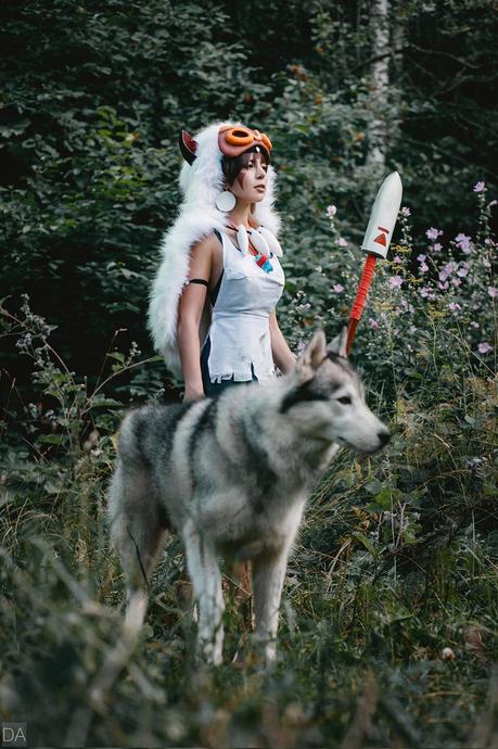 Impresionante cosplay de 'La Princesa Mononoke', por Dasha Skywalker