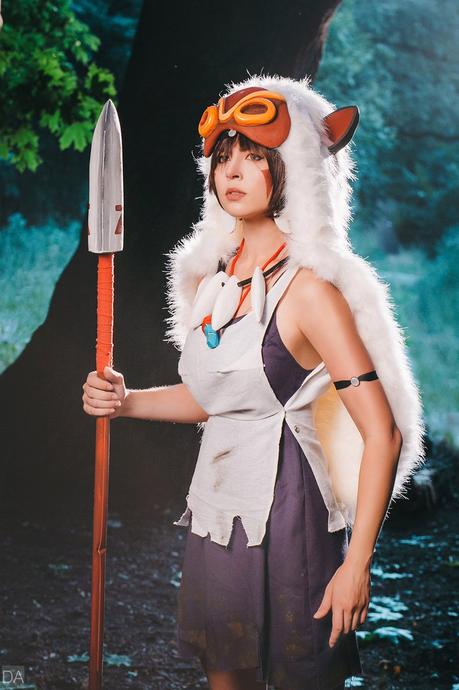 Impresionante cosplay de 'La Princesa Mononoke', por Dasha Skywalker