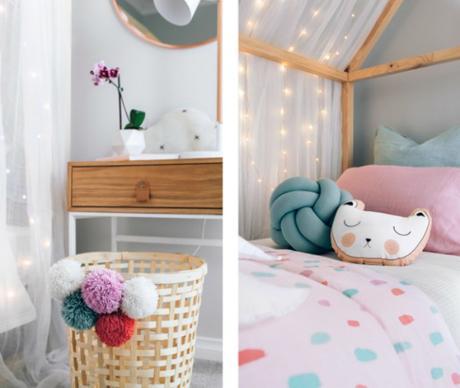Un dulce dormitorio para una niña