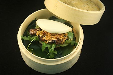 Gua-Bao de panceta con salsa hoisin