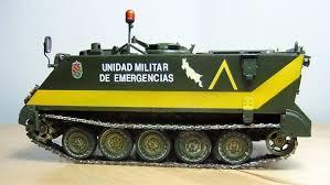 Esta España nuestra: Un ejército para servir a la sociedad y a la paz, la Unidad Militar de Emergencias.- El “Grupo Agostiembre” visita el Batallón de Intervención III.