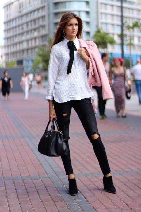 Pink Leather Jacket