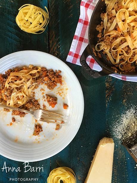 Tagliatelles-bolognese4