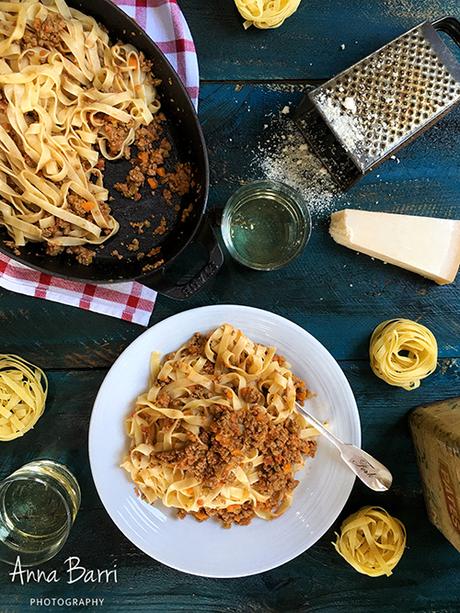 Tagliatelles-bolognese2