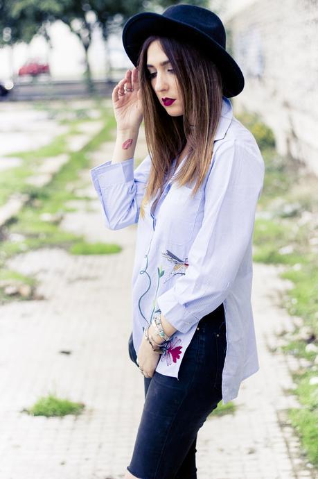 OLIVIA PALERMO ZARA SHIRT