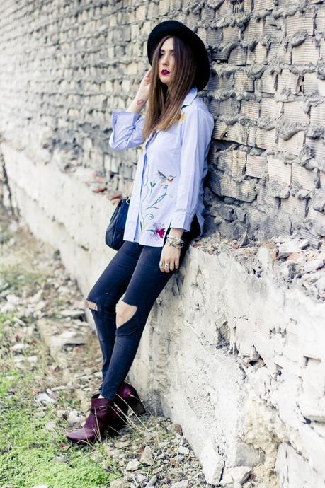 OLIVIA PALERMO ZARA SHIRT