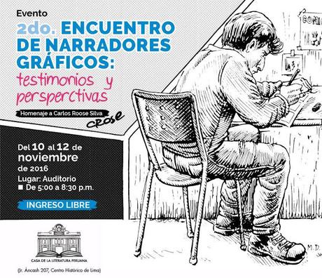 2do Encuentro de Narradores Gráficos en las Casa de la Literatura , 10 al 12 de noviembre