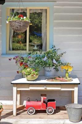 Mesas de Sitio, en Estilo Rustico