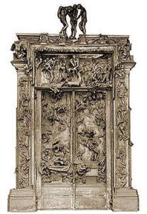 Puerta al Infierno de Auguste Rodin.