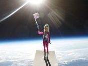 Barbie hace primer viaje espacial real