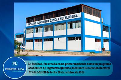 En Huacho: FACULTAD DE INGENIERÍA QUÍMICA Y METALÚRGICA  DE LA UNJFSC CELEBRA  34º ANIVERSARIO INSTITUCIONAL