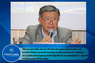 GORE LIMA PRESENTA SISTEMA SAYHUITE DE FÁCIL ACCESO AL CIUDADANO...