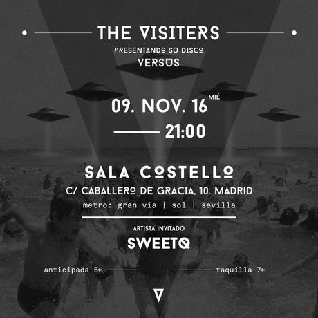 Concierto de The Visiters y Sweet Q en Costello Club