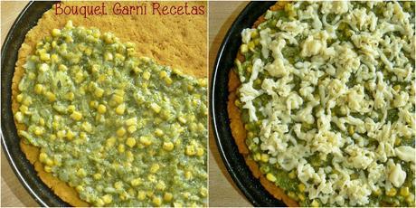 Pizza de harina de quinua y calabaza Pizza de harina de quinua y calabaza