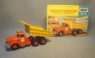 Scammell, camión volcador de Matchbox