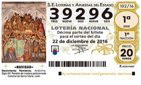 Décimo de lotería