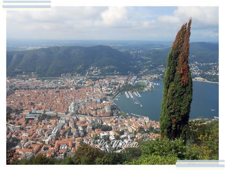 Ciudad y lago di Como desde Brunate