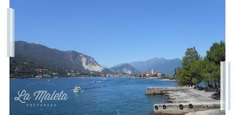 Vista desde Isola Bella, isla de los Pescadores al fondo