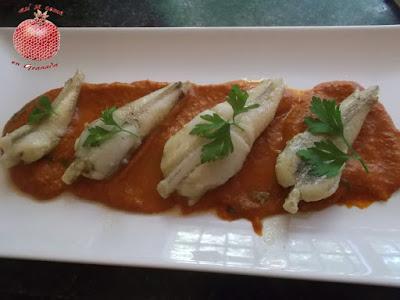 Salsa vizcaina para pescado