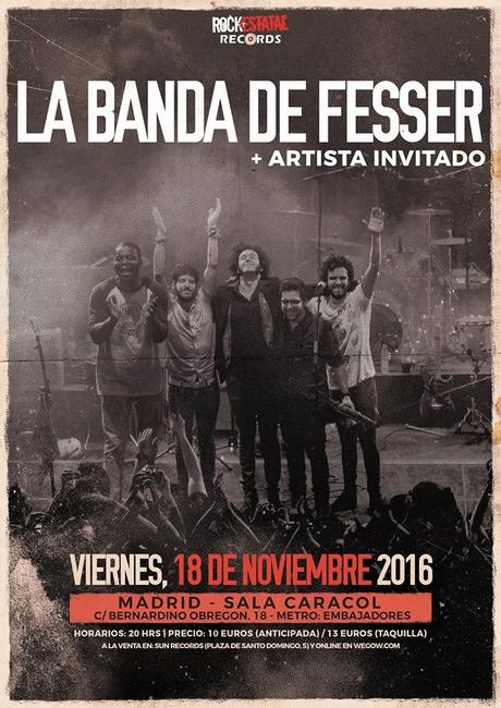 Concierto de La Banda de Fresser en Sala Caracol
