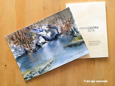 mini CASTRA 2016. Small format watercolour