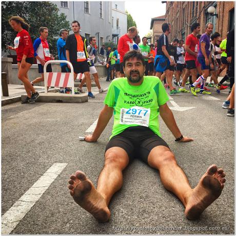 Mi primera carrera descalzo