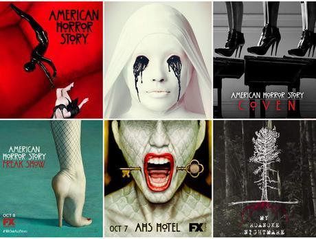 Las seis temporadas de 'American Horror Story'