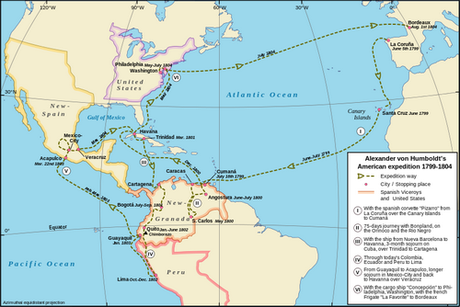 los-viajes-de-alexander-von-humboldt-a-america-1799-1804