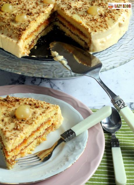 Tarta de uvas y queso, la que sabe a beso. Receta fácil de repostería