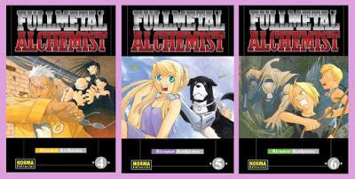 portadas fullmetal alchemist