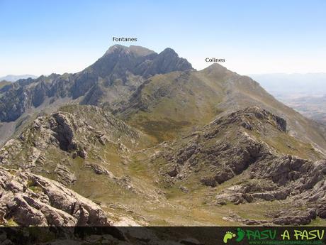 Vista de los Fontanes desde el Ranchón