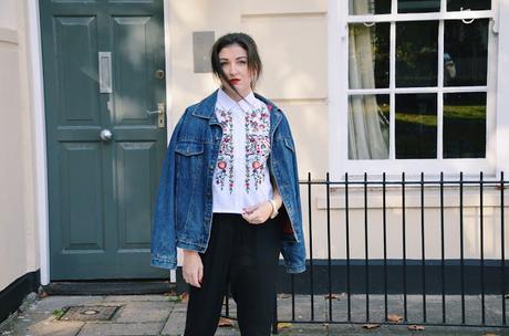 MY LIFE IN UK (5) - EMBROIDERED FLOWERS