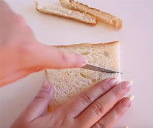 4 Recetas de ‘Halloween’ para preparar snacks salados cortar-la-corteza-del-pan