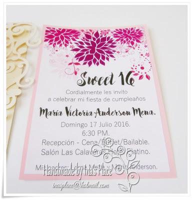 Invitación Sweet 16 - Birthday Invitation Flourish Butterfly Design & Decor Ideas.