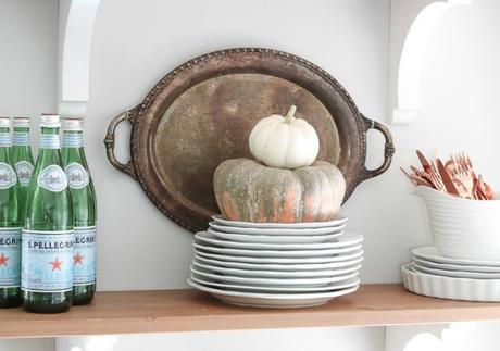 Una casa decorada para otoño