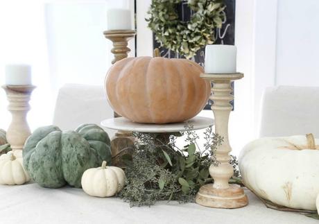 Una casa decorada para otoño