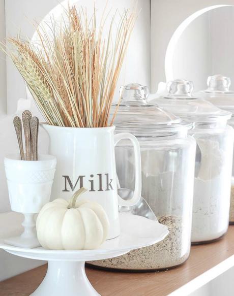 Una casa decorada para otoño