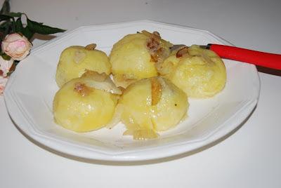 albóndigas de patata con chorizo
