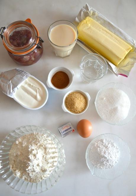 Pastel de Rollitos de Canela y Uva