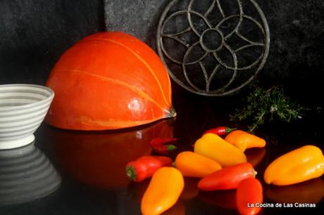 Pastel de Bechamel de Calabaza y Pimientos de Colores #homenajeaMeritxellretocdm