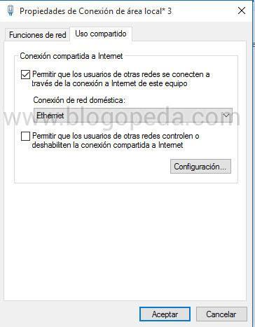 crear un punto de acceso wifi en windows 10