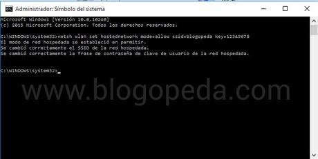 crear un punto de acceso wifi en windows 10