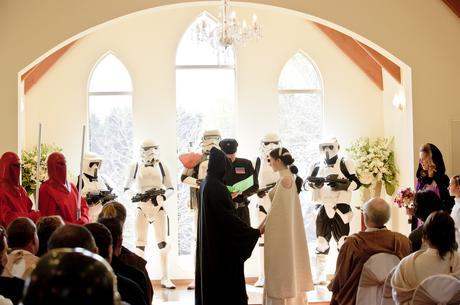 Inspiración para el día B: Star Wars hasta en tu boda