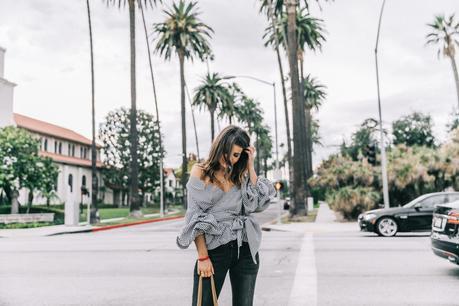 90210 beverly_hills-off_the_shoulders_shirt-plaid-skinny_jeans-ripped_jeans-sincerely_jules_shop-gucci_bag-chicwish-outfit-street_style-los_angeles-collage_vintage-46